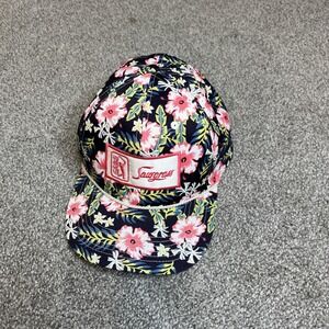 Sawgrass Hat Cap Snap Back Navy‎ Blue Floral Rope Embroidered Golf Mens Ahead